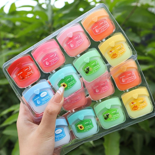 Moisturizing Lip Care Set 8/16pcs Natural Plant-Based Blend for